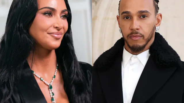 
                    Kim Kardashian e Lewis Hamilton discretos mas juntos no Coachella
                