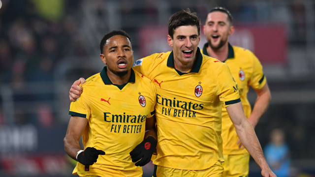 Sem Rafael Leão, AC Milan vence Bologna e aproxima-se do Inter no topo