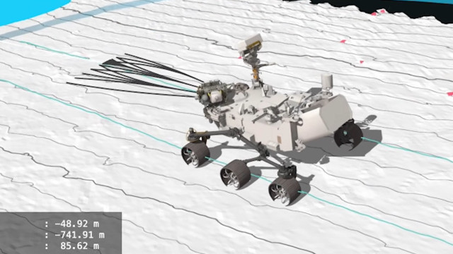 NASA usou IA para conduzir rover em Marte. Veja o vídeo