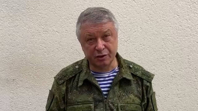 General russo hospitalizado após ser