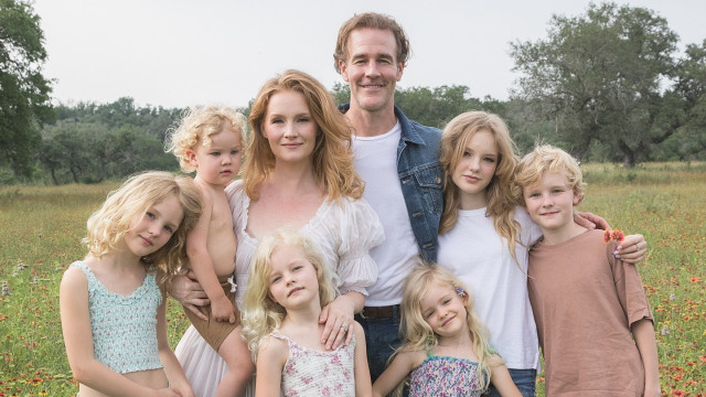 Família de James Van Der Beek sem dinheiro. Criada angariação de fundos