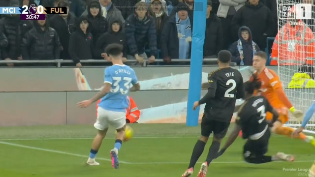 Sem dó nem piedade. Veja a primeira parte do City que anulou o Fulham