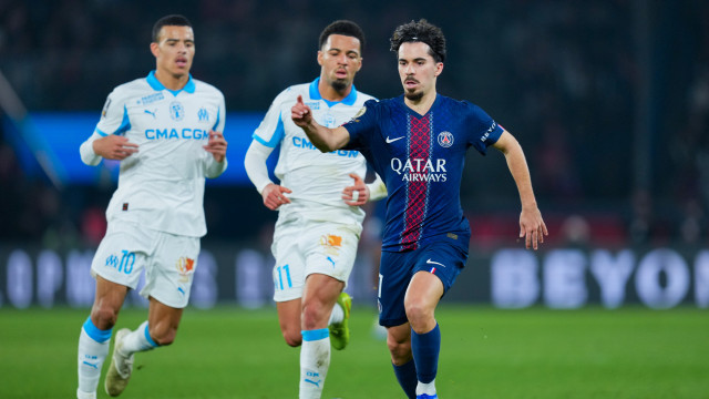 Vitinha causa polémica no PSG-Marseille e obriga federação a explicar-se