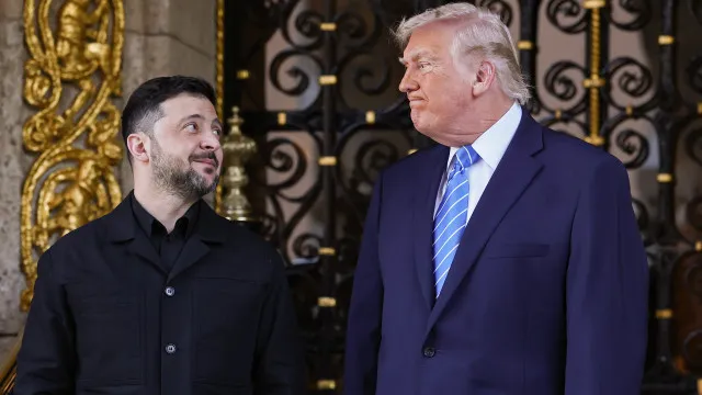 Zelensky discutiu a guerra com Trump no aniversário do norte-americano