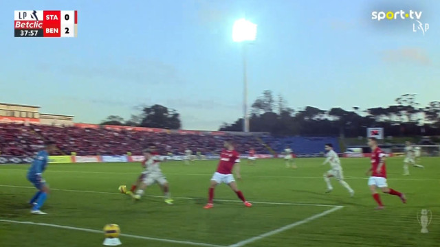 Pavlidis foi 'mágico' à solta e provocou autogolo no Santa Clara-Benfica