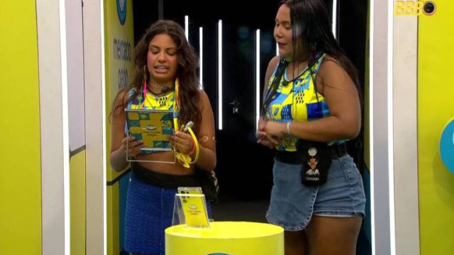 BBB 26: Gabriela e Chaiany ganham convite para acompanhar desfile das escolas de samba do Rio de Janeiro