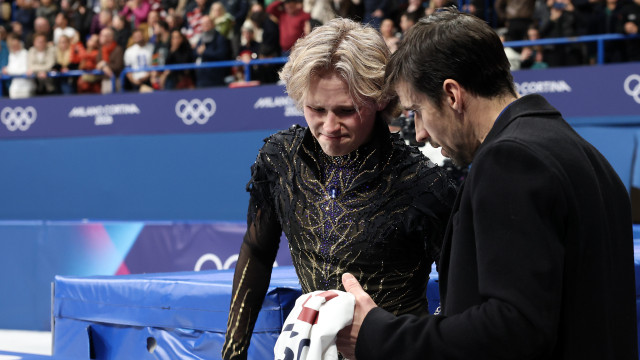 De favorito ao fiasco olímpico. Ilia Malinin reage: 