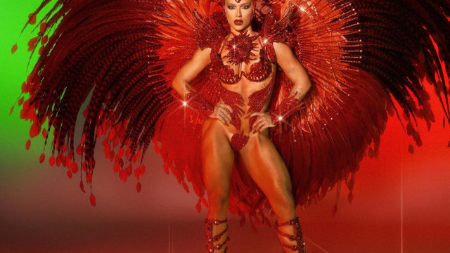 Virgínia Fonseca estreia-se a desfilar no Carnaval do Rio de Janeiro