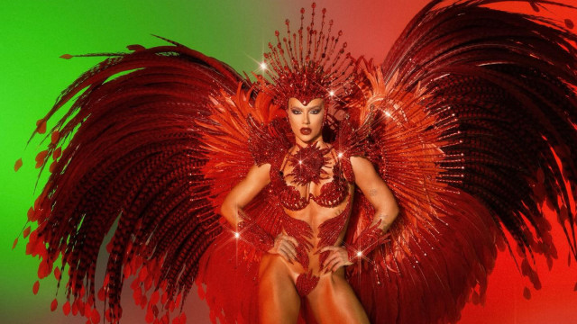 Virgínia Fonseca estreia-se a desfilar no Carnaval do Rio de Janeiro