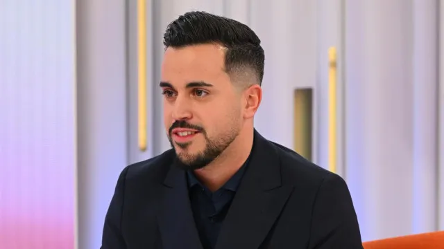 
                    Pedro Jorge em lágrimas ao falar da filha. 