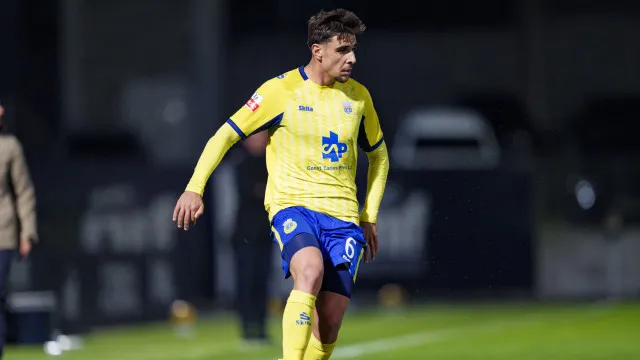 
                    Diogo Monteiro à espera da estreia nos sub-21: 