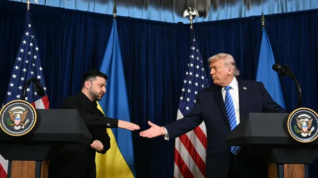 Trump e Zelensky reúnem-se na terça-feira em Washington