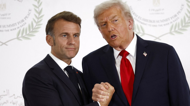 Trump goza com casamento de Macron. Francês já respondeu: