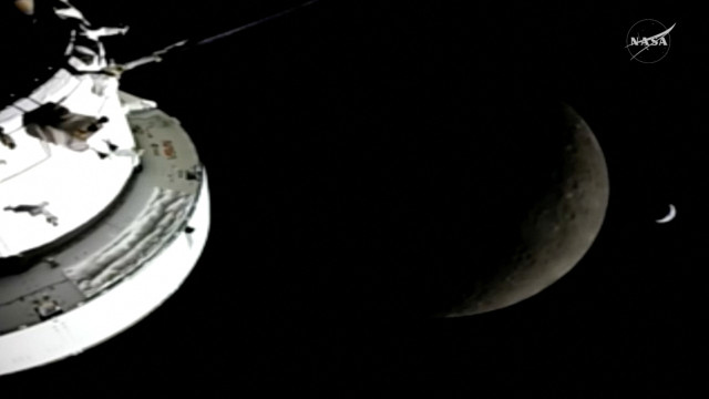 Imagens revelam momento em que astronautas batem recorde histórico