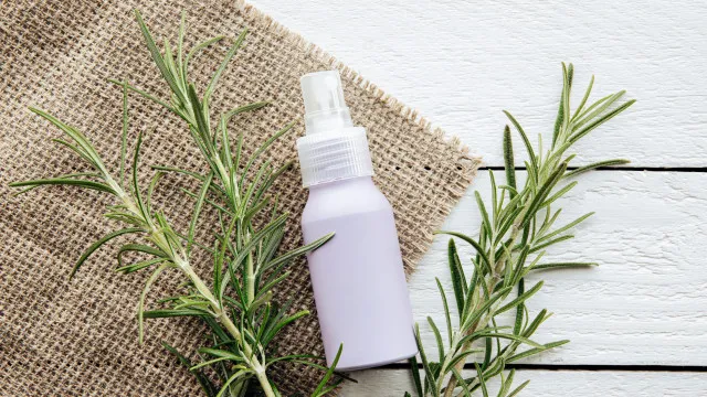 
                    É barata e faz bem ao cabelo! Como fazer e usar água de alecrim
                