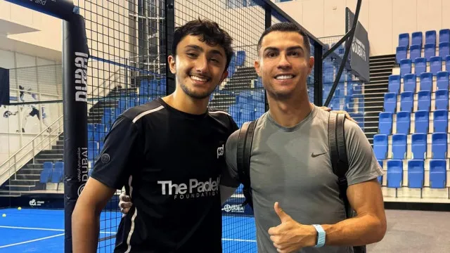 
                    Jogou padel com Cristiano Ronaldo e conta tudo: 