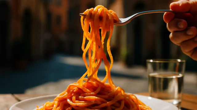 
                    Falsa chef droga e rouba 'match' do Tinder. Foi traída pelo esparguete
                