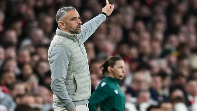 A reação de Rui Borges à eliminação do Sporting da Liga dos Campeões