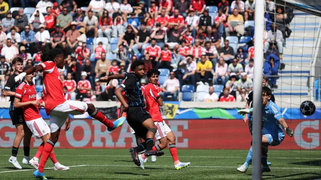 Benfica perde com o Club Brugge e falha a final da UEFA Youth League