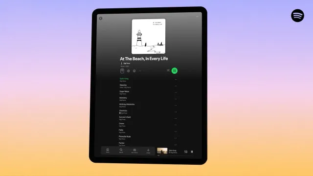 Nova app do Spotify reflete as ambições de rivalizar com o YouTube