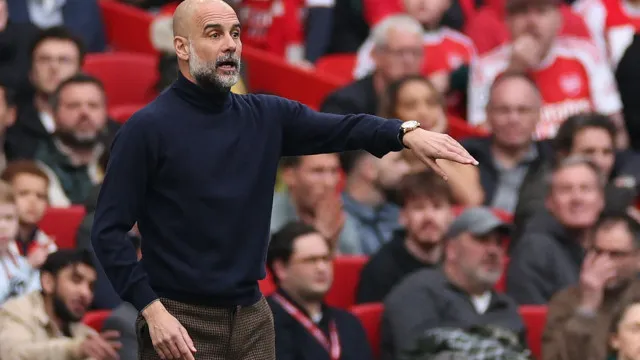 "Se perdermos, acabou". Guardiola aborda importância do jogo ante Arsenal