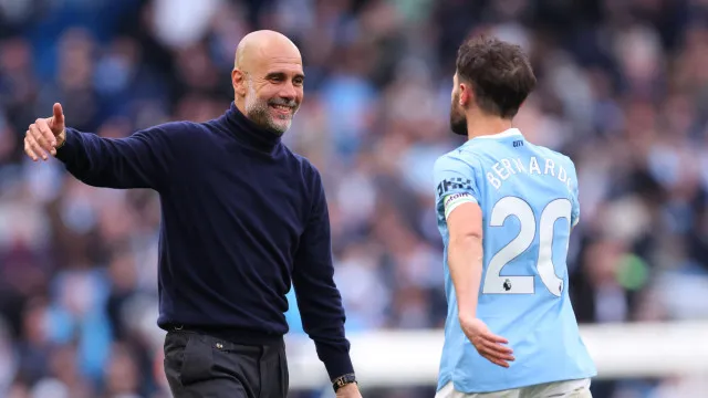 Guardiola já se despede de Bernardo Silva: "Se falar muito, vou chorar"