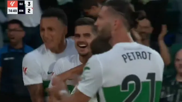 O bis de André Silva que vergou o Atlético e deu oxigénio ao Elche