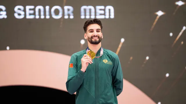 "O ouro deu-me felicidade inexplicável. Lágrimas saíram instantaneamente"