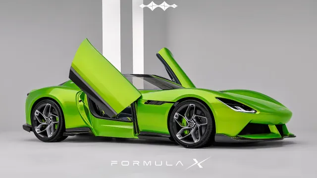 
                    Formula X. Marca da BYD revela conceito radical de carro desportivo
                