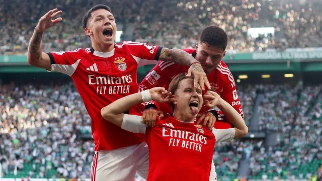Schjelderup supera Froholdt e é o jogador do mês da I Liga