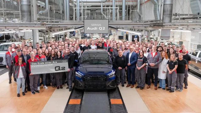 
                    Há dois Audi no fim da linha. Produção termina este mês
                