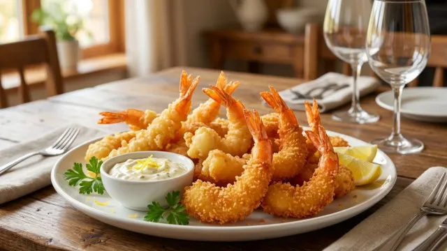 
                    Como deixar o camarão (sempre) crocante? Eis a receita panada de airfryer
                