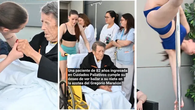 
                    Doente dos Cuidados Paliativos sai para cumprir sonho de ver neta dançar
                