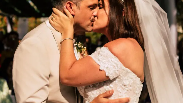
                    Sara Norte e Vasco Vala celebram o 1.º ano de casados: 