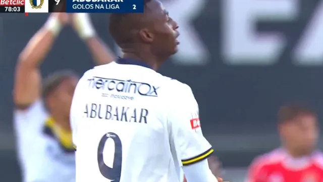 
                    Golpe de teatro do Minho. Abubakar tramou o Benfica com este golo
                