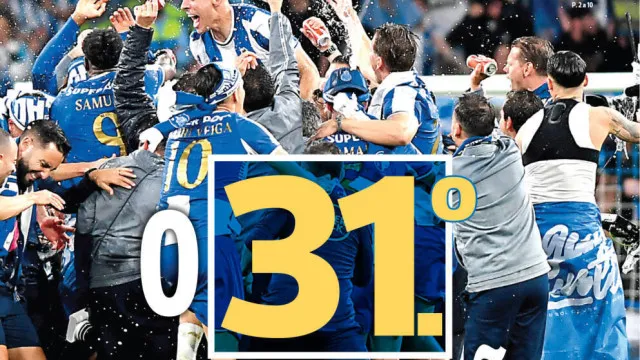
                    Por cá: Campeão FC Porto invade todas as manchetes
                