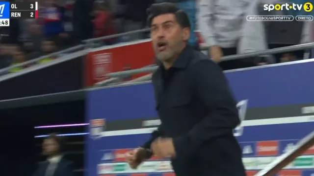
                    Endrick fechou vitória do Lyon e Paulo Fonseca reagiu... com este gesto
                