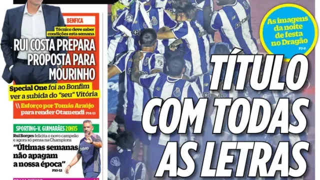 
                    Por cá: Benfica ataca Zalazar e Rui Borges 