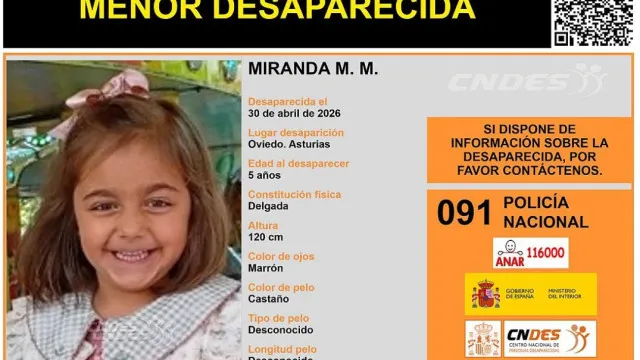 
                    Polícia espanhola procura menina de 5 anos raptada pelos pais biológicos
                