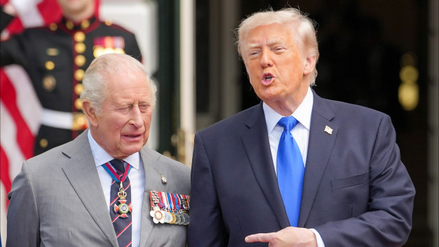 Charles teria ficado enojado ao descobrir que é primo de Trump, diz site