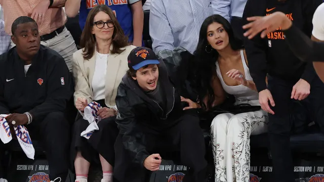 De Chalamet e Kylie a Ben Stiller. Famosos vibraram com jogo da NBA