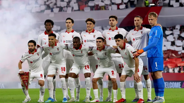 
                    Sp. Braga fecha campanha europeia a uma vitória do recorde do FC Porto
                