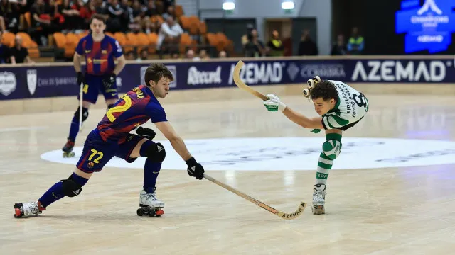 
                    Sporting perde e cai nos 'quartos' da Champions. Barcelos segue em frente
                