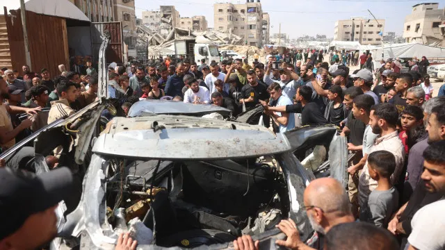 
                    Israel mata dois agentes da polícia no sul de Gaza
                