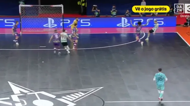 O golo de Diogo Santos que vai fazendo a diferença no Sporting-Palma