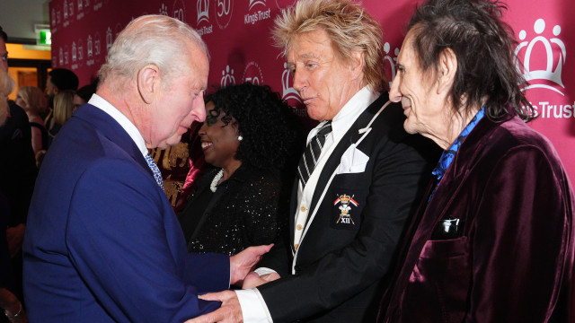 Rod Stewart para o rei: 