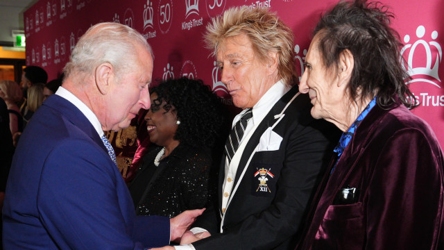 Rod Stewart para o rei: