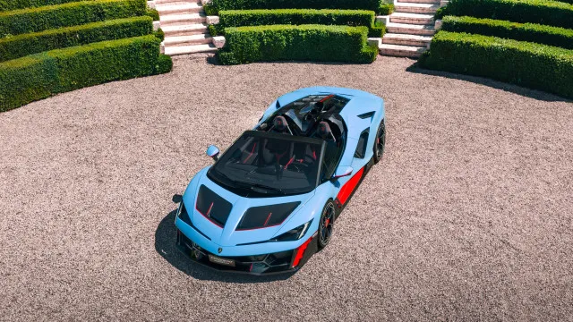 
                    V12 de 1.080 cv e 15 unidades. O Lamborghini descapotável mais potente
                