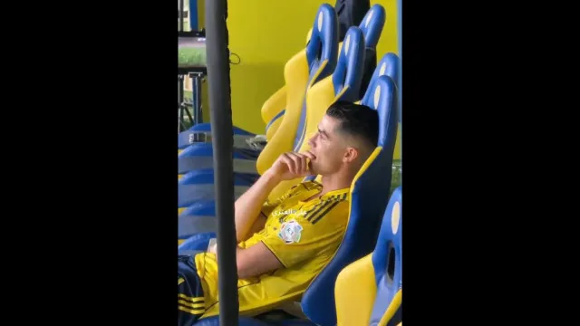 Inconsolável. A reação (e lágrimas) de Cristiano Ronaldo após empate