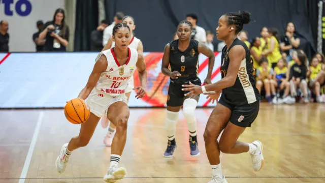 
                    Benfica faz história ao sagrar-se tricampeão de basquetebol feminino
                